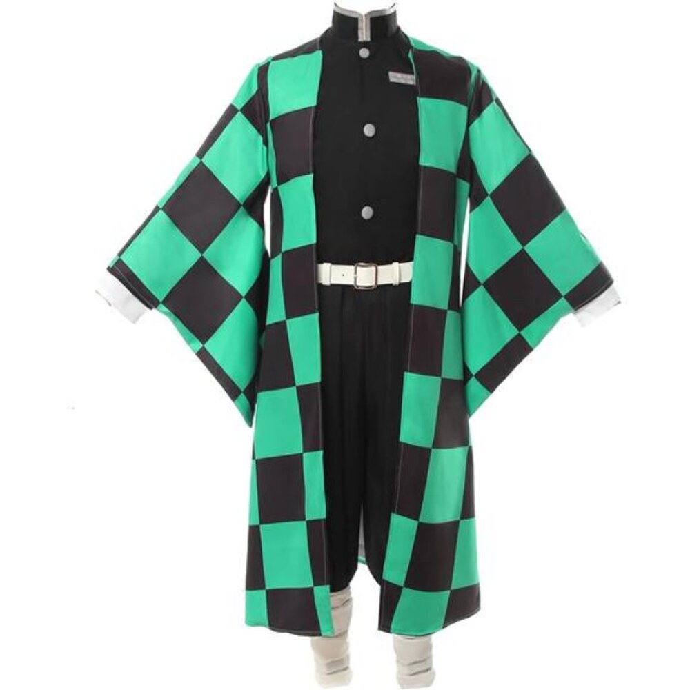 Tanjirou Zenitsu Giyuu Cosplay Costume Anime Cosplay Kimono Outfit